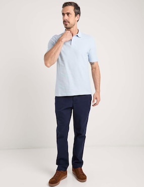 Pantalón de vestir straight Weekend de algodón para hombre