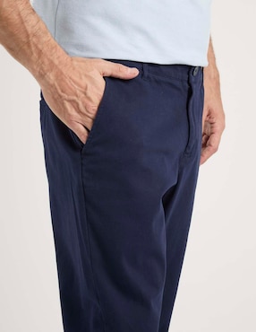 Pantalón de vestir straight Weekend de algodón para hombre