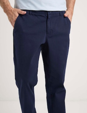 Pantalón de vestir straight Weekend de algodón para hombre