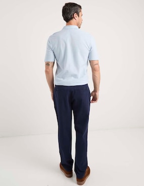 Pantalón de vestir straight Weekend de algodón para hombre
