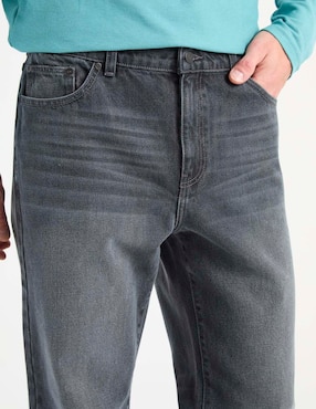 Jeans straight Weekend lavado obscuro para hombre