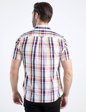 Camisa casual Weekend de algodón manga corta para hombre