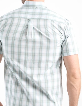 Camisa casual Weekend de algodón manga corta para hombre