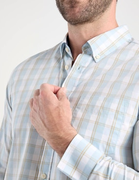 Camisa casual Weekend de algodón manga larga para hombre
