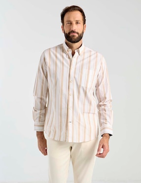Camisa casual Weekend manga larga para hombre