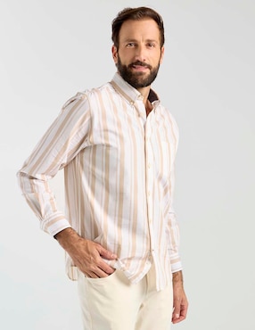 Camisa casual Weekend manga larga para hombre