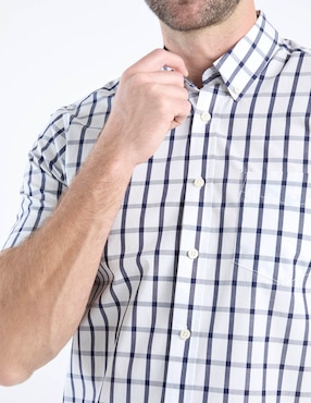 Camisa casual Weekend de algodón manga corta para hombre