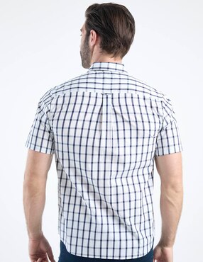 Camisa casual Weekend de algodón manga corta para hombre
