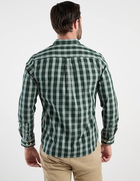 Camisa casual Weekend de algodón manga larga para hombre