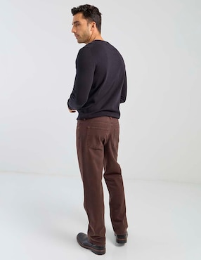 Jeans straight Weekend Premium lavado obscuro para hombre