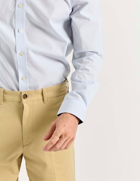 Camisa casual Weekend de algodón manga larga para hombre