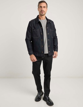 Sobrecamisa casual Weekend Premium manga larga para hombre