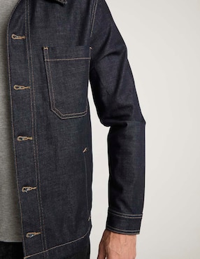Sobrecamisa casual Weekend Premium manga larga para hombre