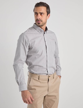 Camisa casual Weekend manga larga para hombre