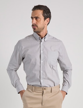 Camisa casual Weekend manga larga para hombre
