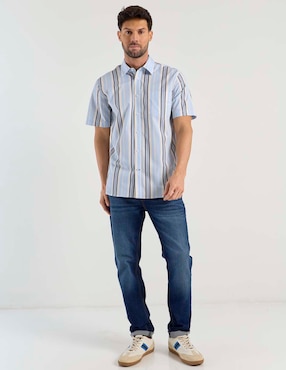 Camisa casual Weekend manga corta para hombre