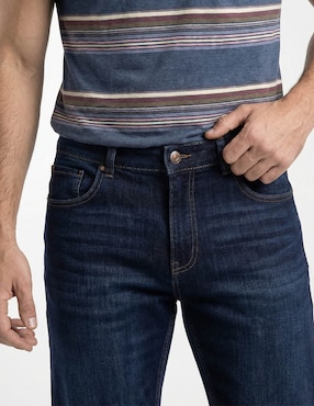 Jeans slim Weekend lavado obscuro para hombre