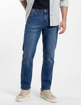 Jeans slim Weekend lavado whisker para hombre