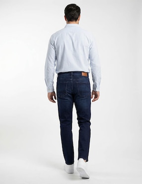 Jeans slim Weekend lavado obscuro para hombre