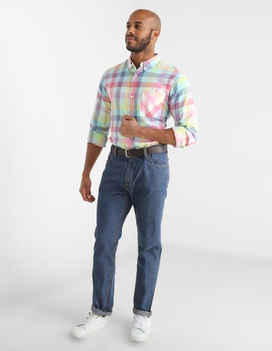 Jeans straight para hombre 8