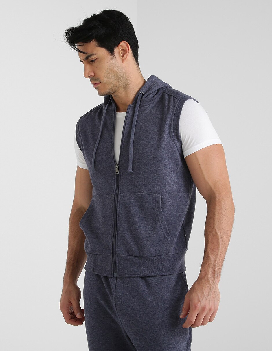 Chaleco Weekend con capucha para hombre en SB
