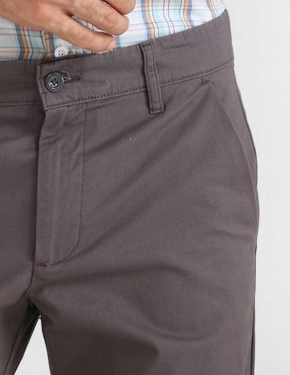 Pantalón straight de algodón para hombre 7