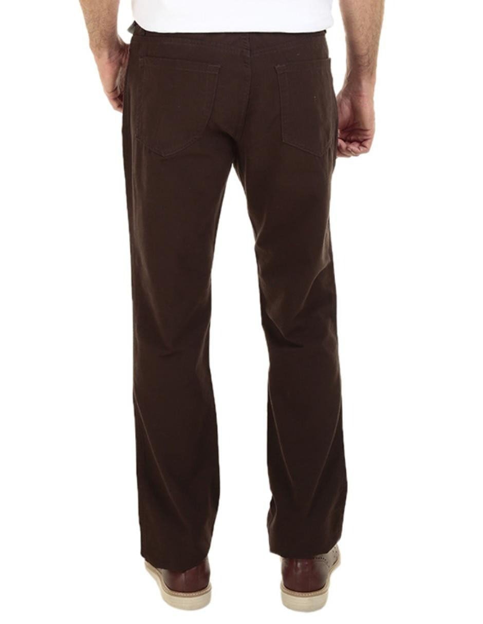 Pantalón recto de algodón para hombre 2