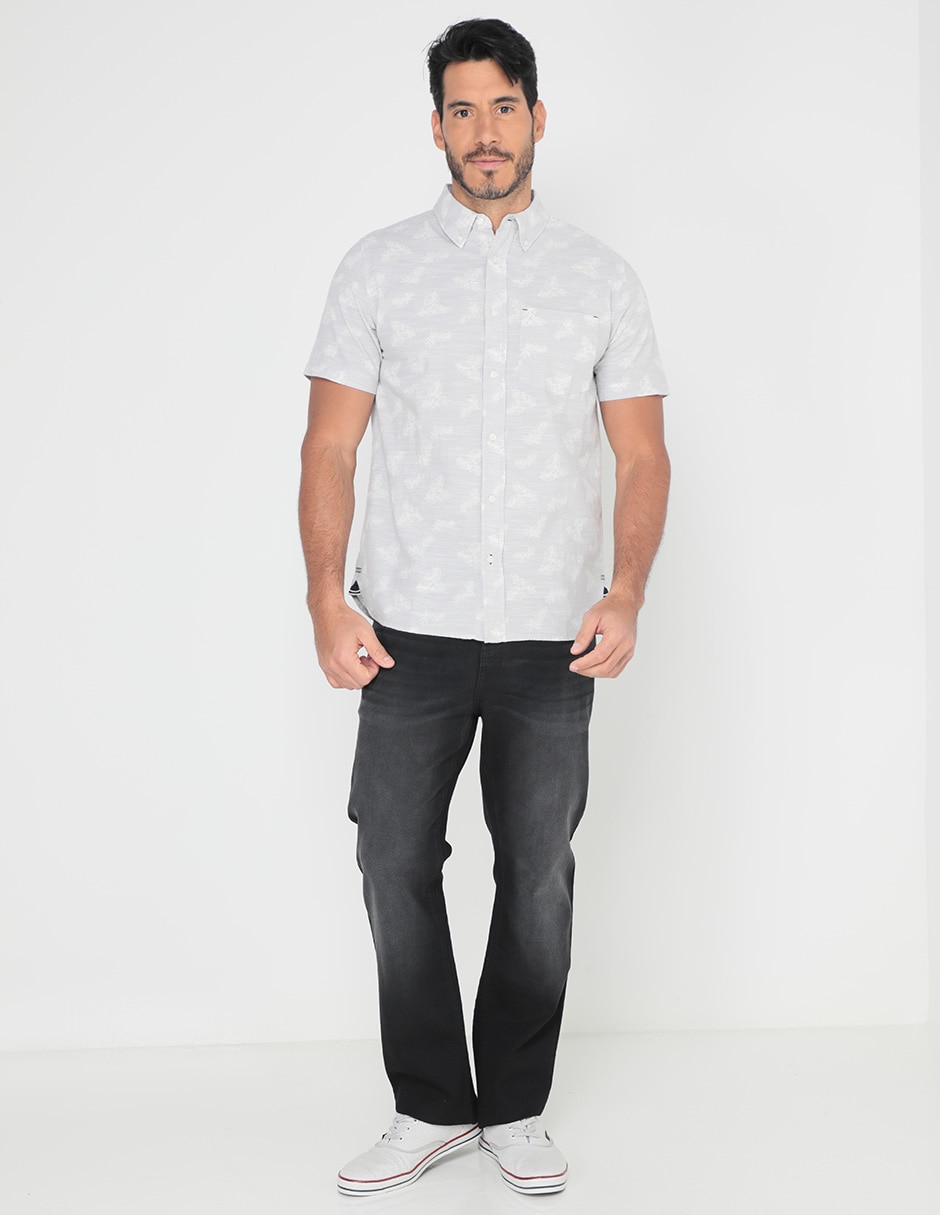 Camisa casual manga corta para hombre 3