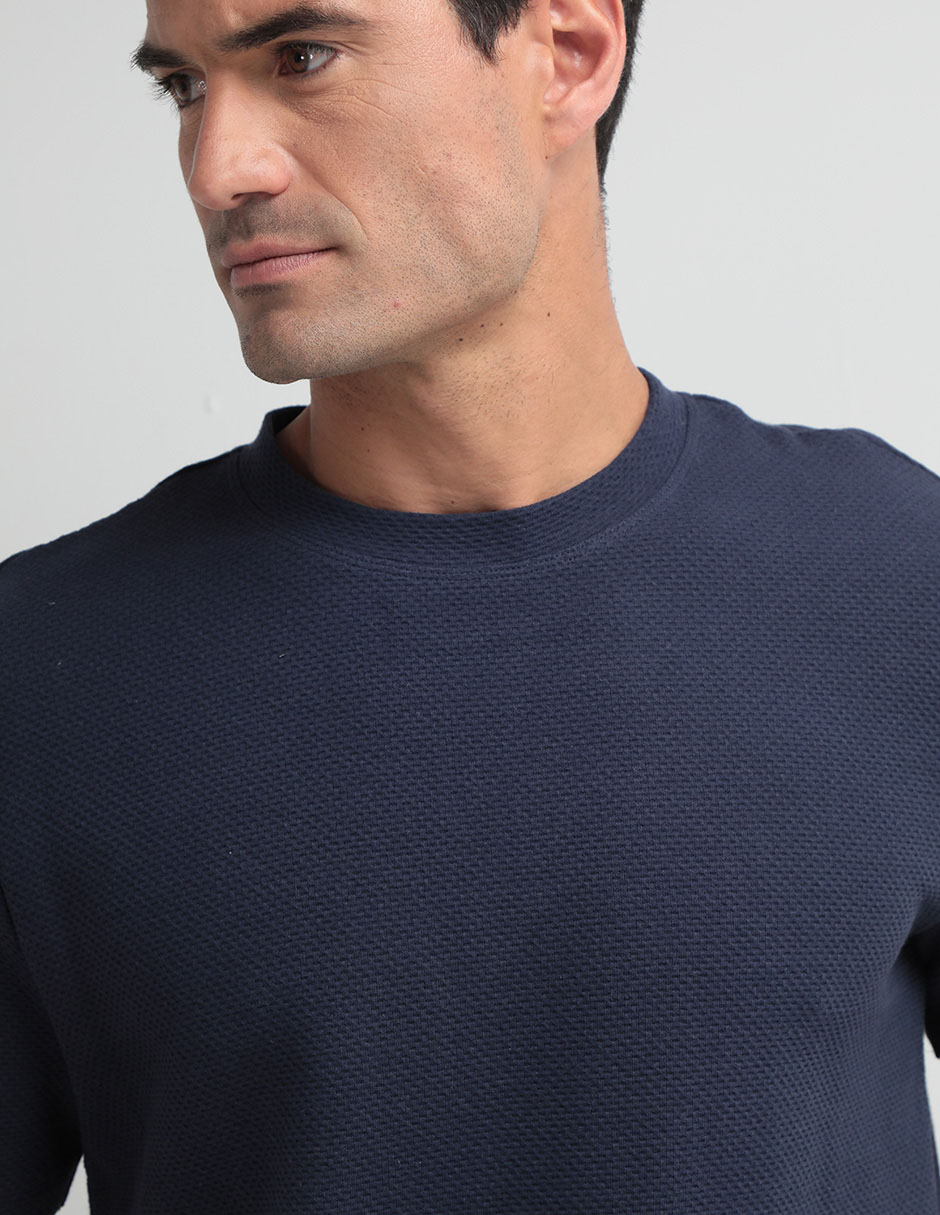 Playera cuello redondo para hombre 4