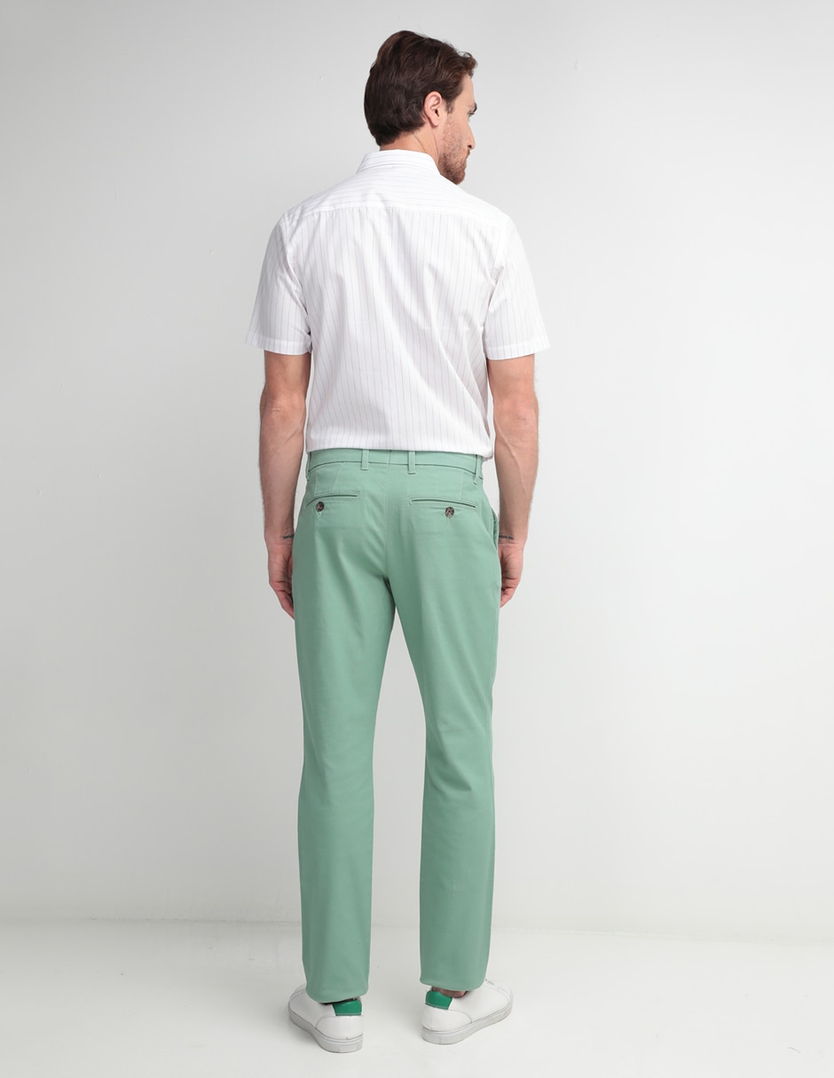 Pantalón chino recto para hombre 2