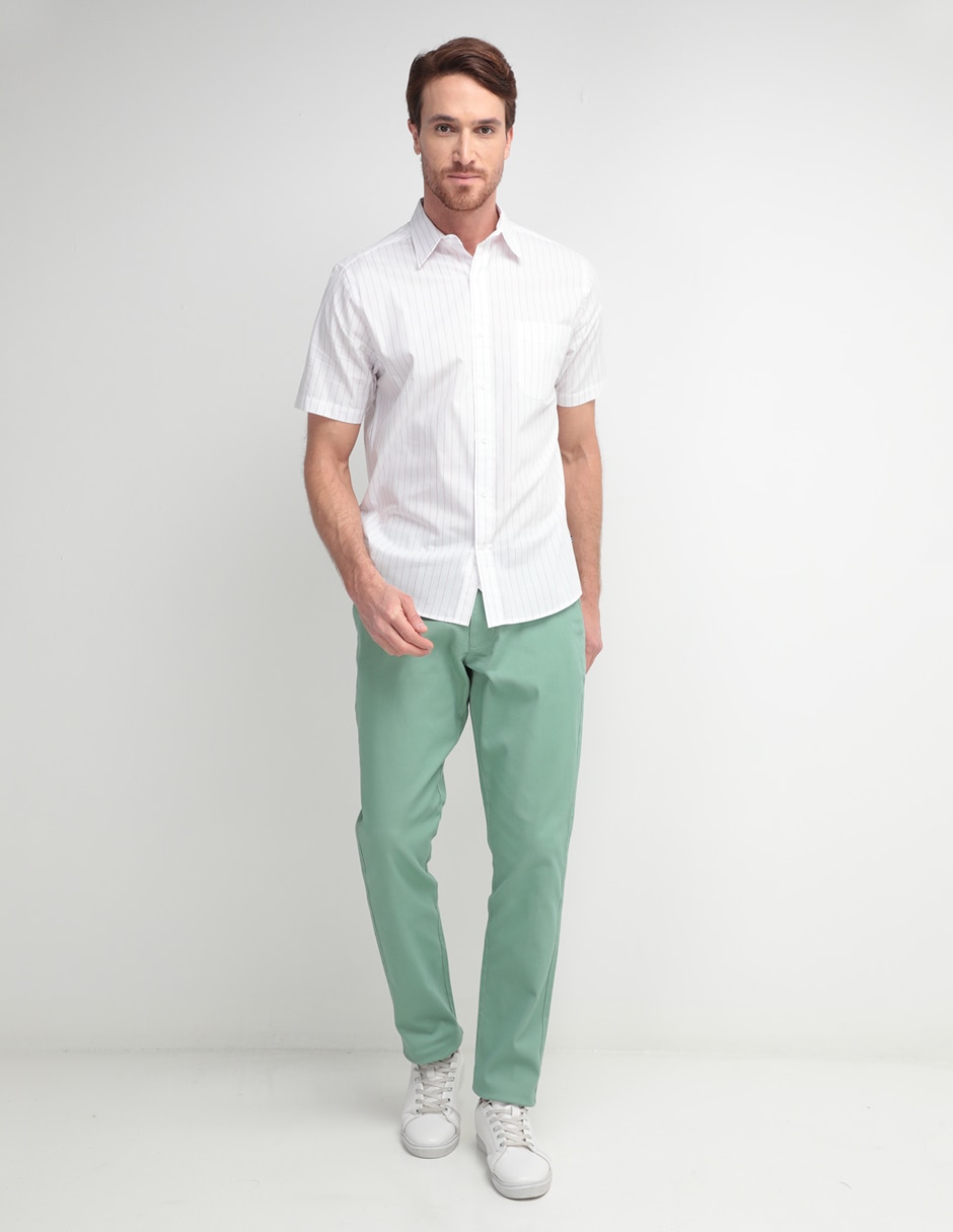Pantalón chino recto para hombre 3