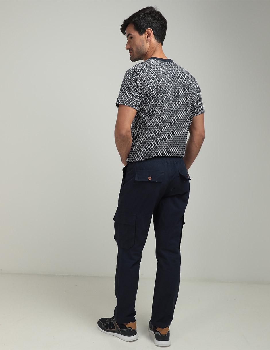 Pantalón cargo slim para hombre 2