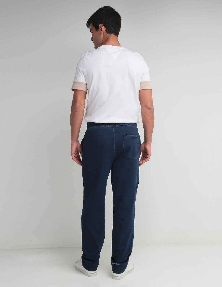 Pants slim con jareta para hombre 2