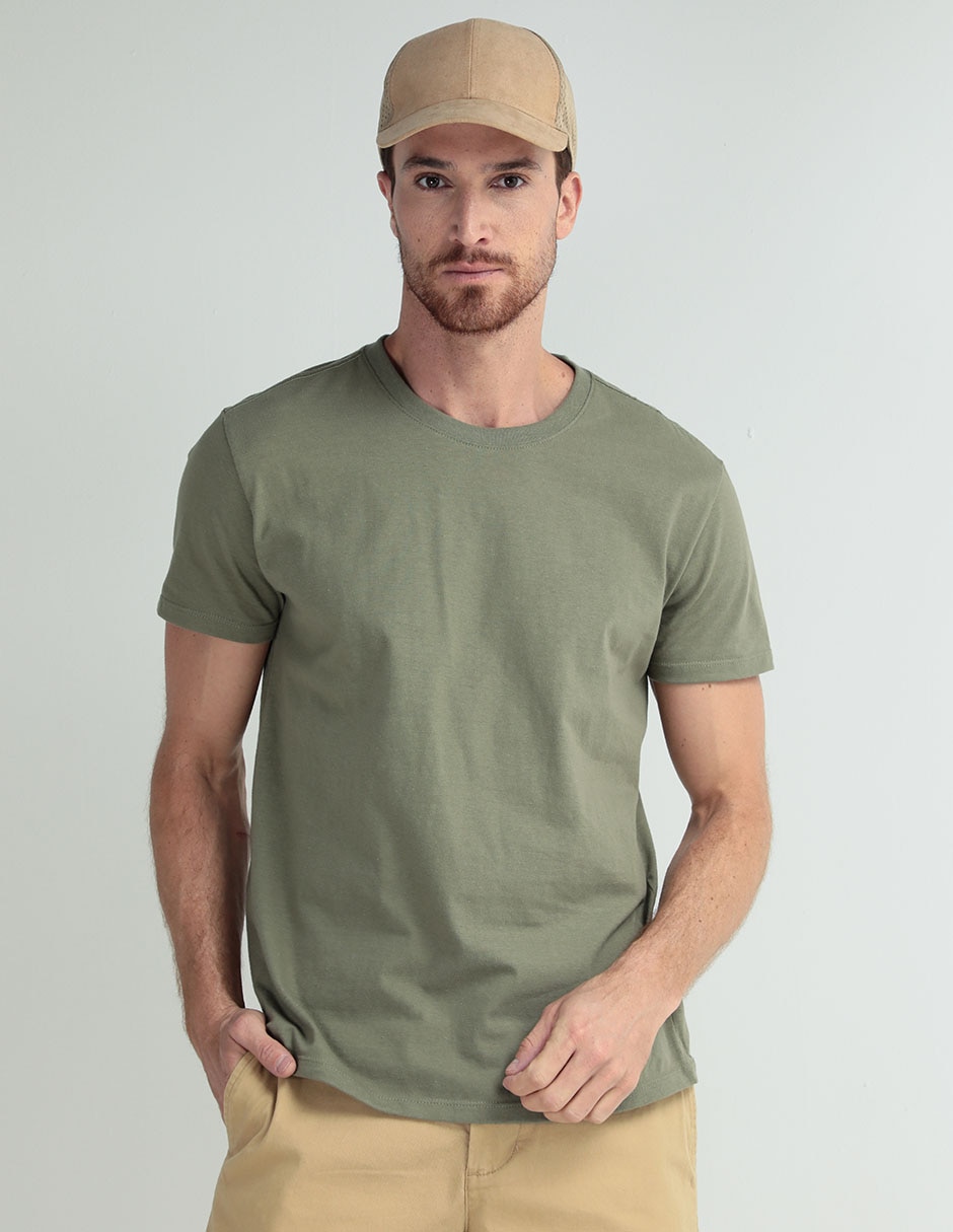 Playera Weekend cuello redondo para hombre