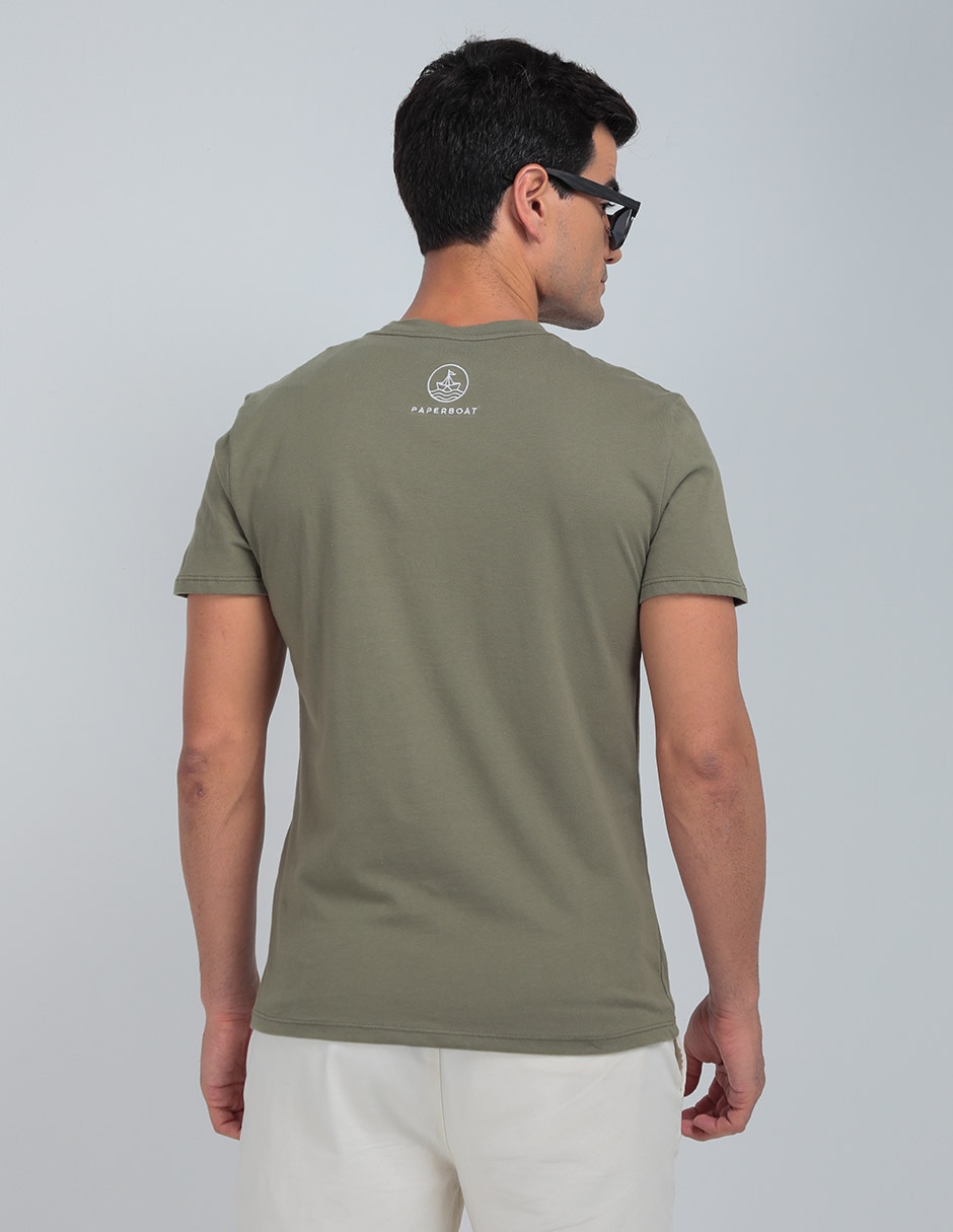 Playera cuello redondo para hombre 2