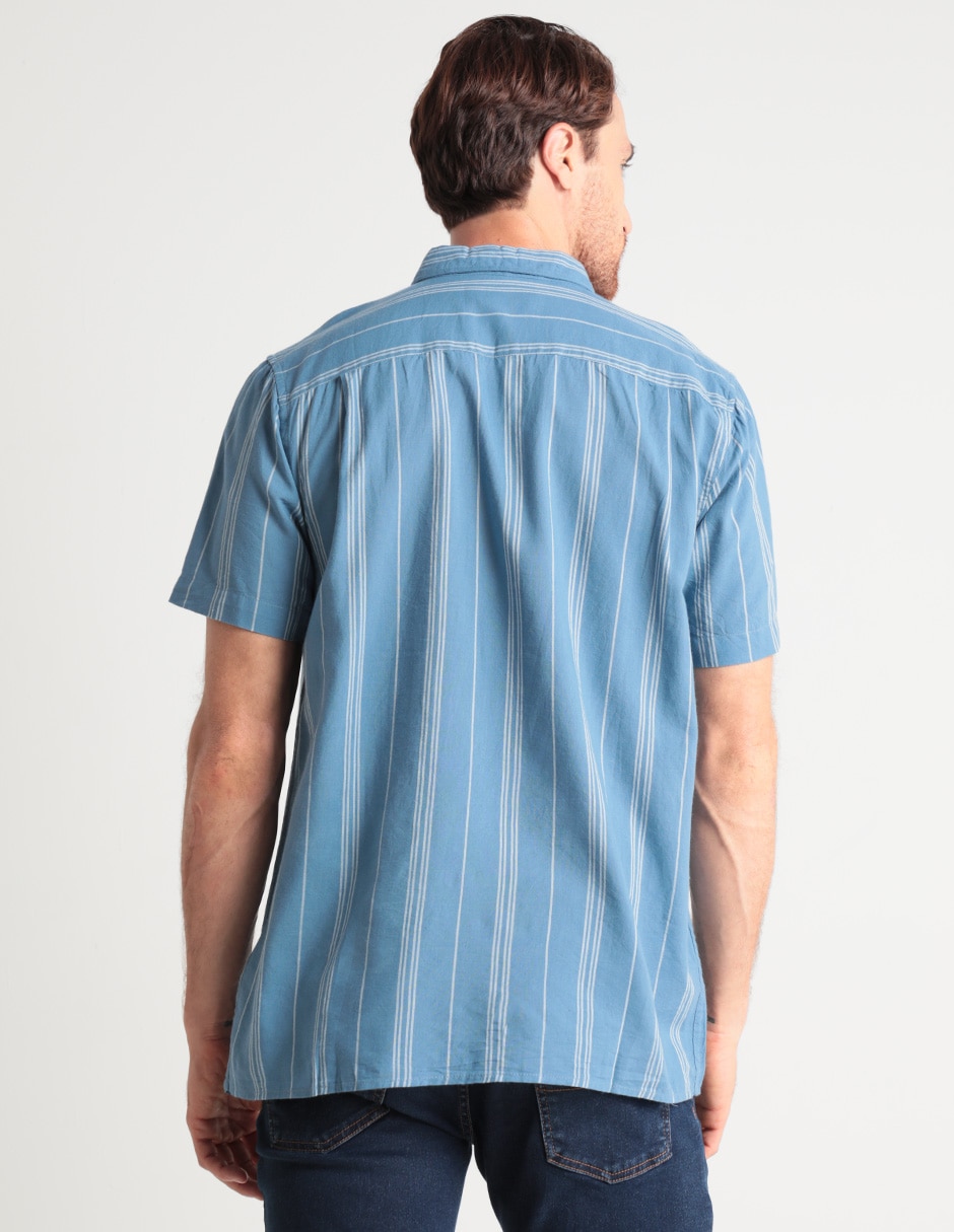 CAMISA WEEKEND, CH, PLÚMBAGO MEDIO PRET