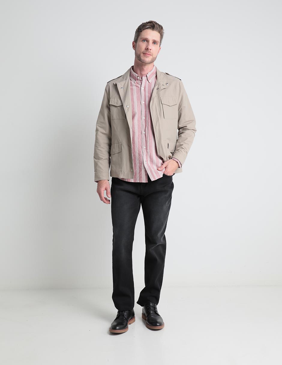 CAMISA 2483211C1304U W, CH, RED DAHLIA