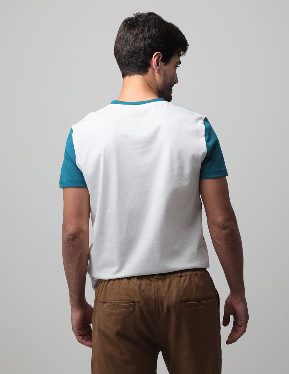 Playera cuello redondo para hombre 2