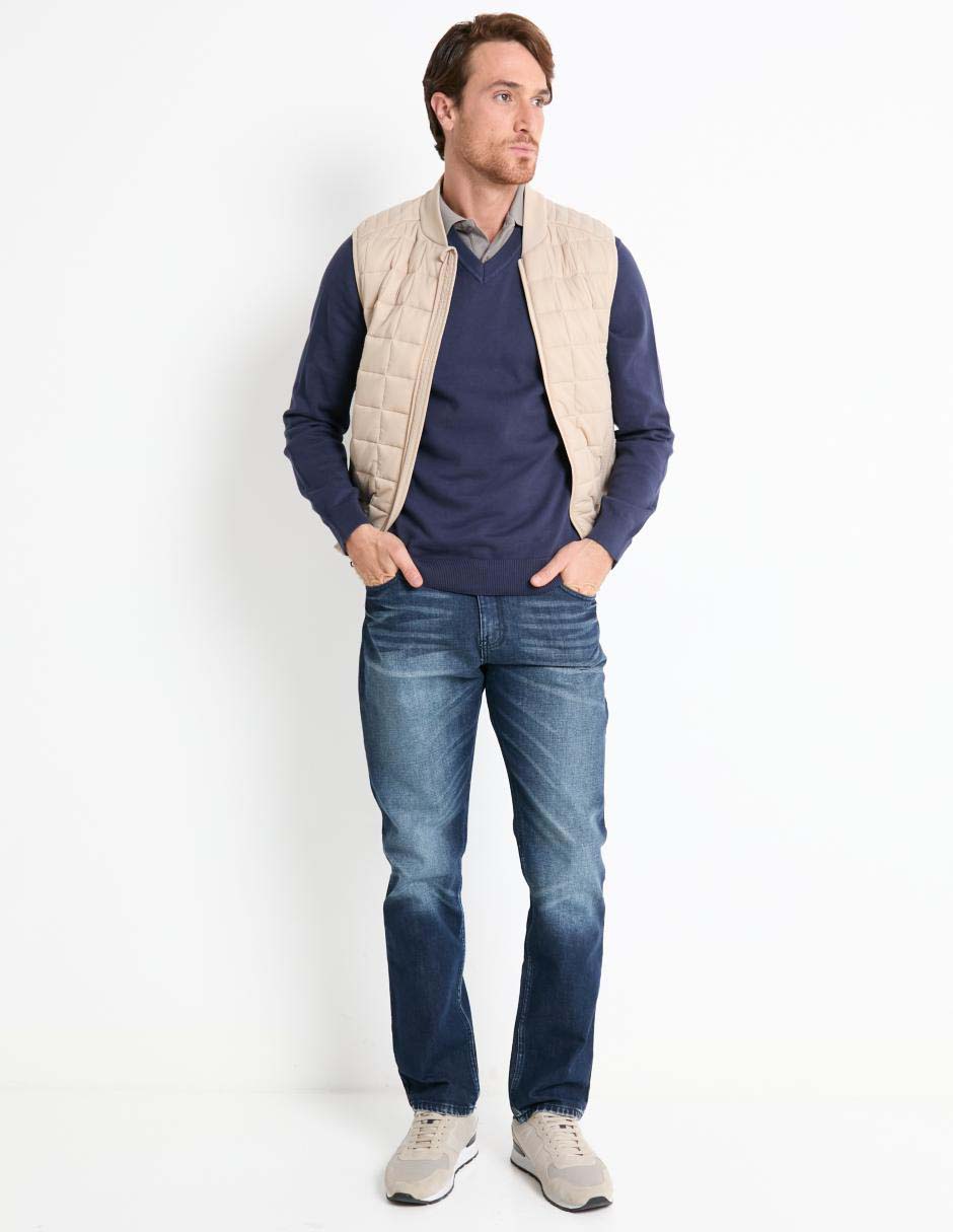 SUETER WKH25800-C02 W, CH, AZUL MARINO