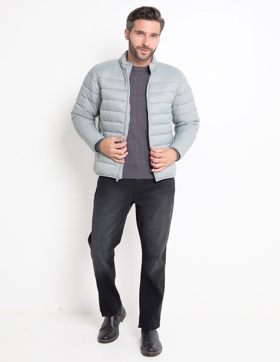 Chamarra casual con bolsillos para hombre 3