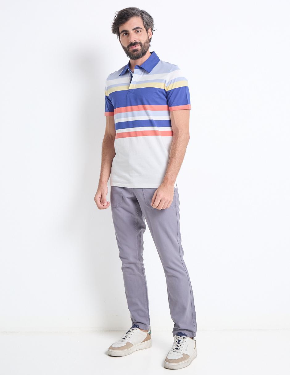 Pantalón cargo slim para hombre 3