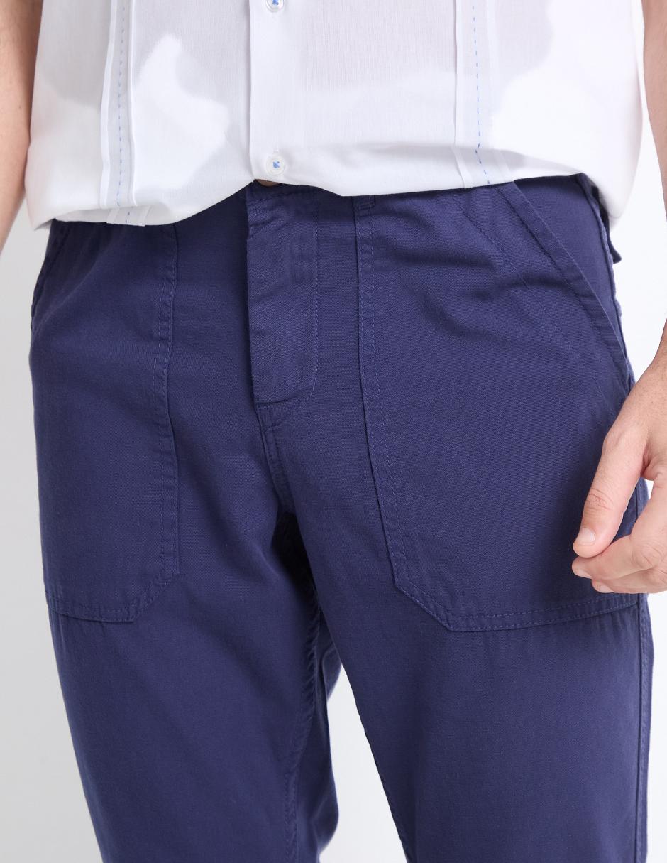 PANTALON WEEKEND, 40, AZUL MARINO WKH25