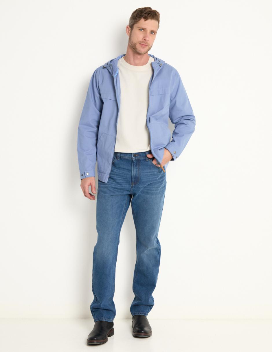 Chamarra casual Weekend Premium con capucha para hombre