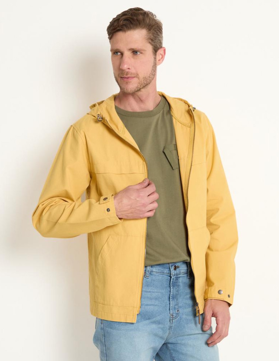 Chamarra casual Weekend Premium con capucha para hombre 1