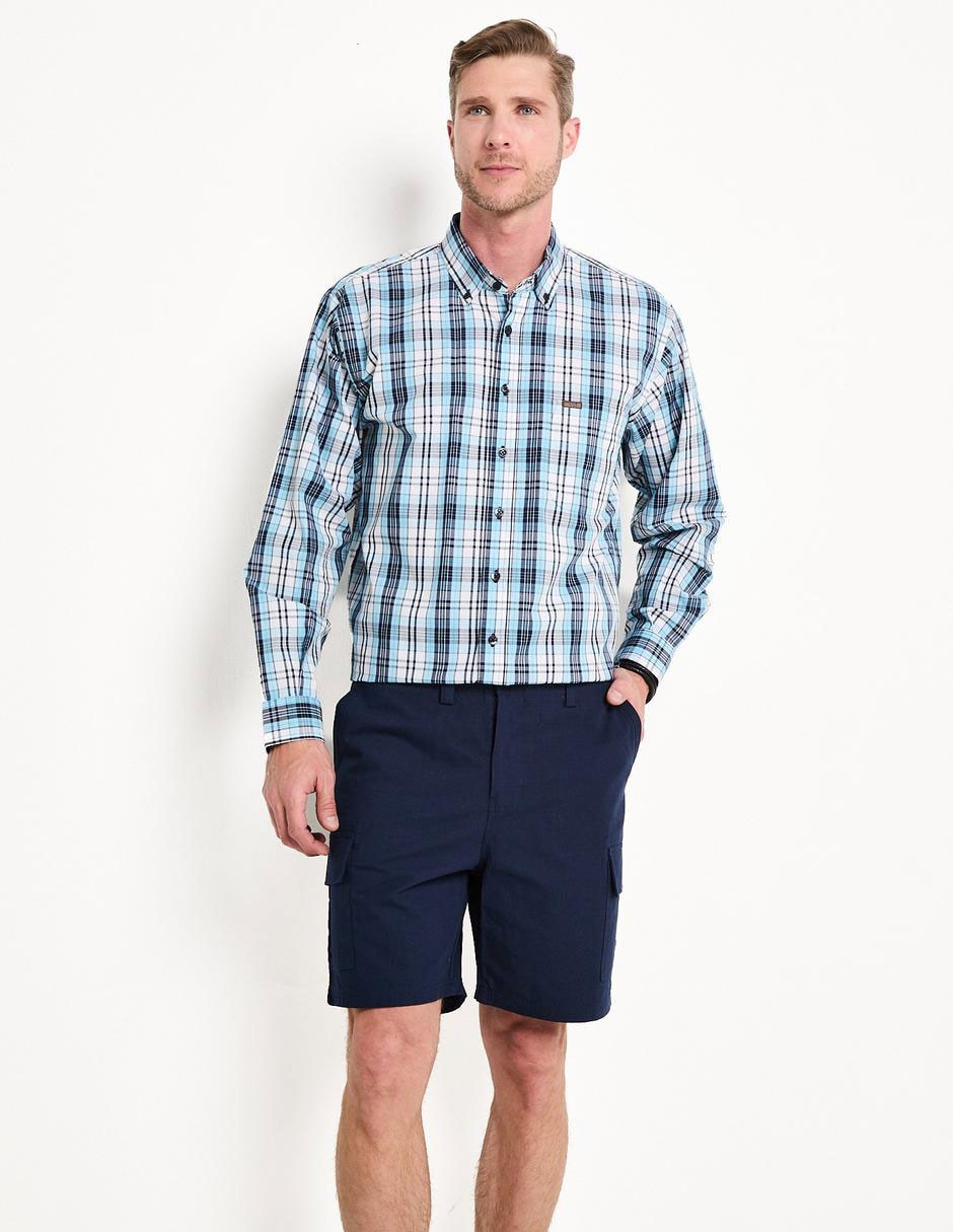 Bermuda de algodón para hombre