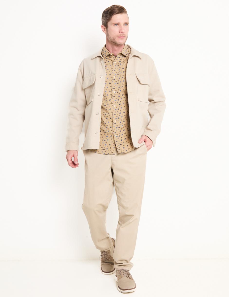 Camisa casual de algodón manga larga para hombre 3