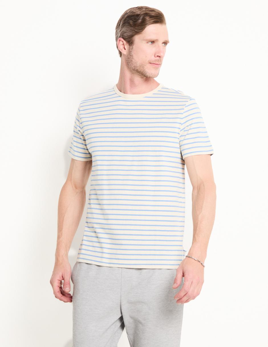 Playera cuello redondo para hombre 1