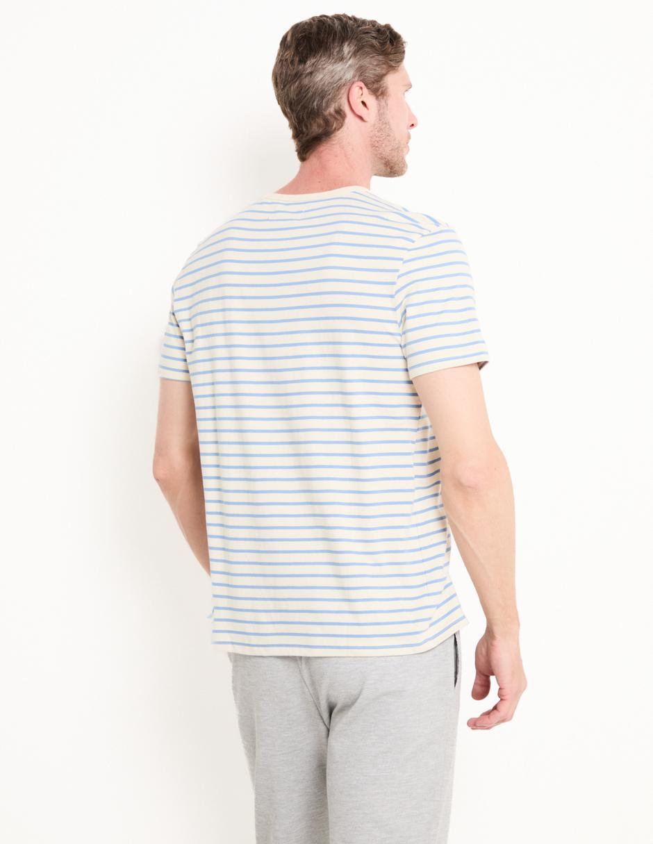 Playera cuello redondo para hombre 2