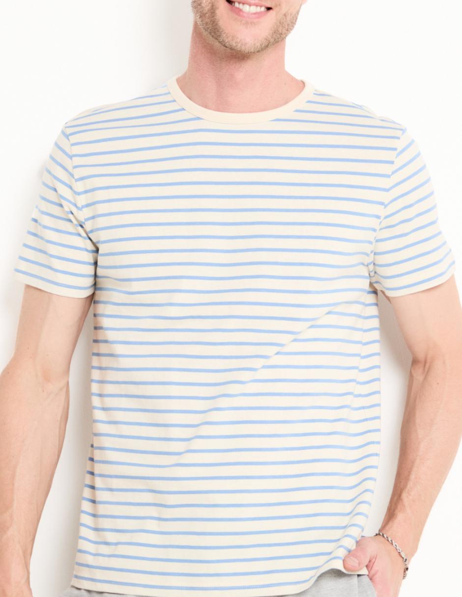 Playera cuello redondo para hombre 4
