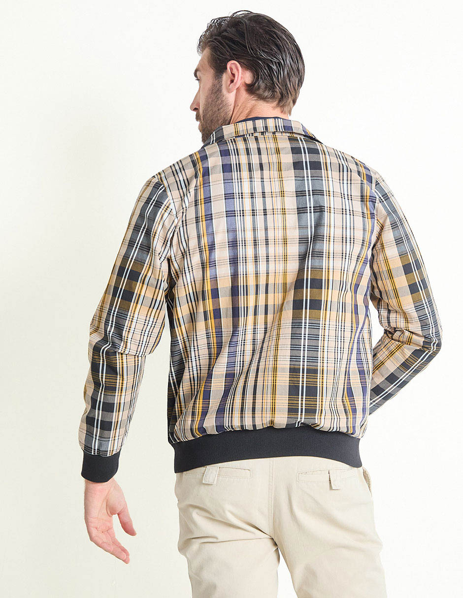 Chamarra casual con bolsillos para hombre 2